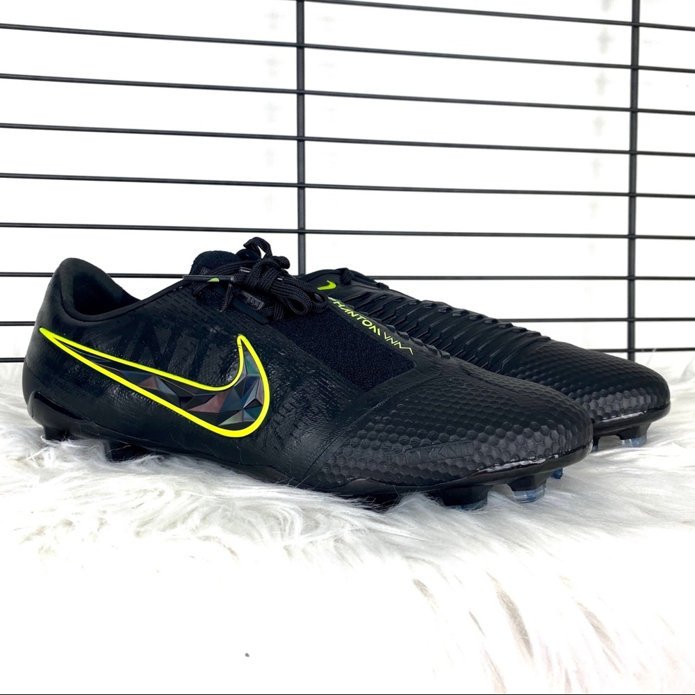 Nike Phantom Venom Elite Black Volt Soccer Cleats - Picture 2 of 8